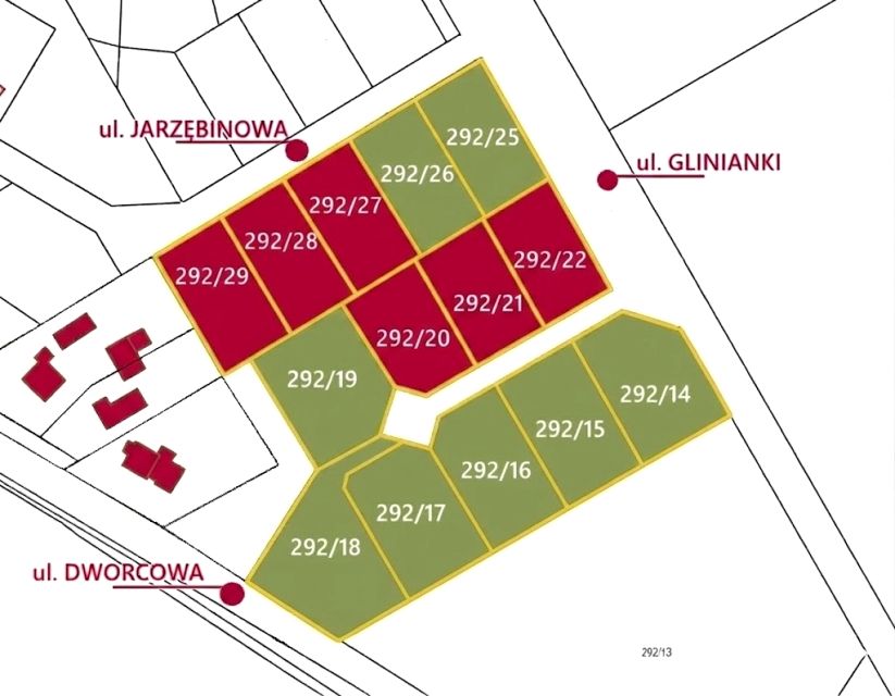 Działka budowlana Grębocin