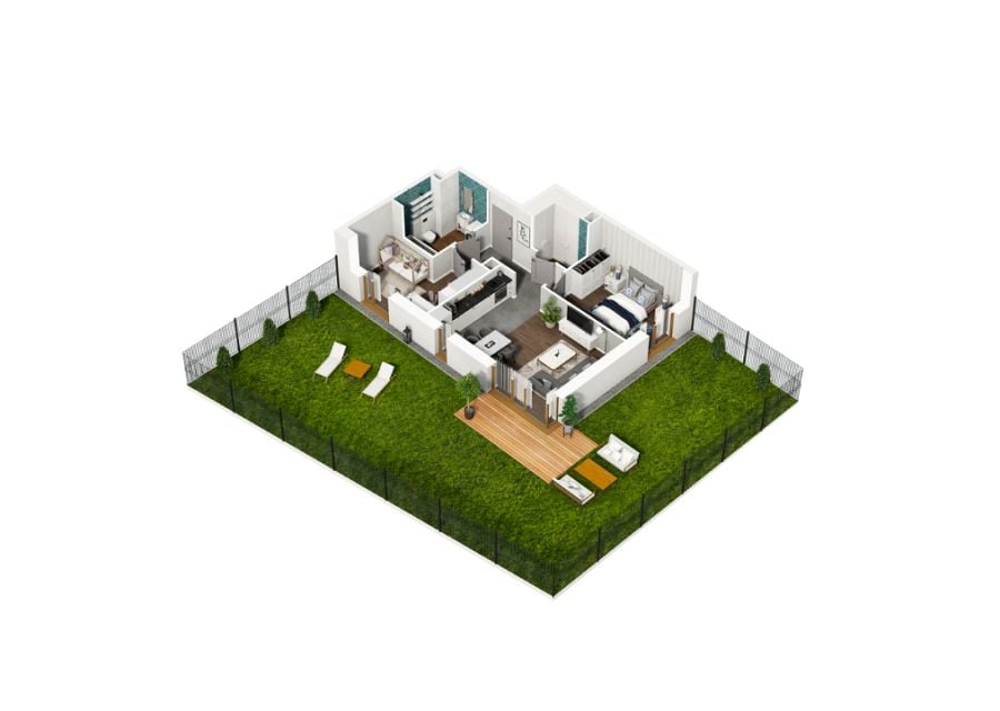 Apartment in Wrocław, Politechnika, Żerniki - Widok 2