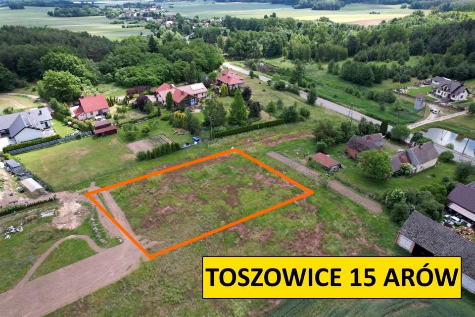 Działka budowlana Toszowice