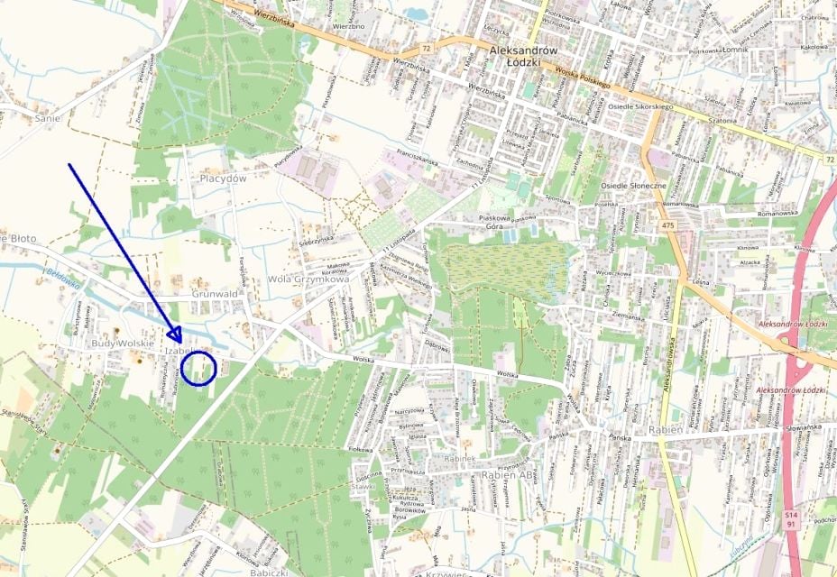 Działka budowlana Budy Wolskie
