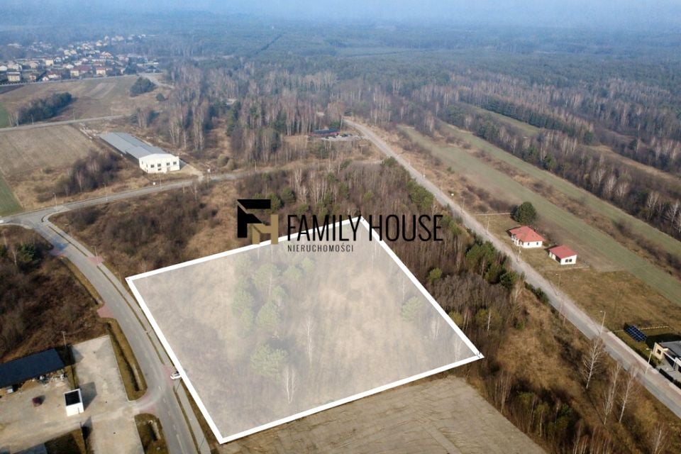 Działka przemysłowa Kornica