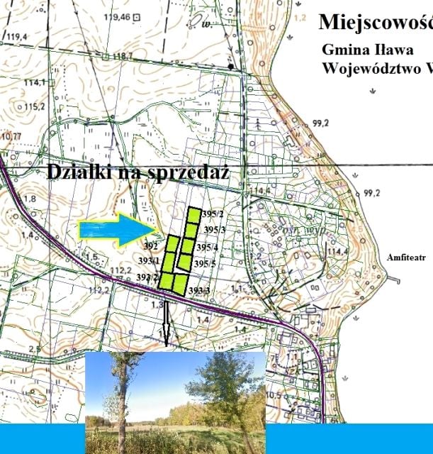 Działka budowlana Siemiany