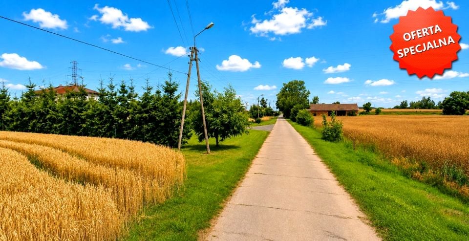 Działka budowlana Grabiny-Zameczek