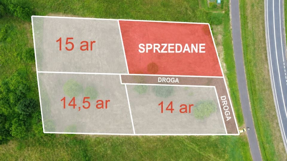 Działka budowlana Brzozów