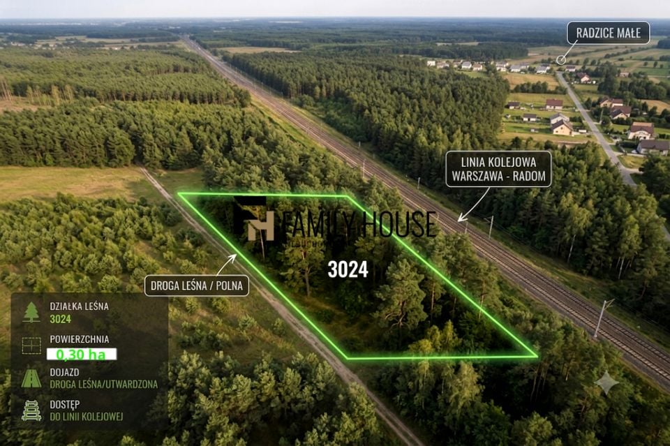Działka Radzice Małe