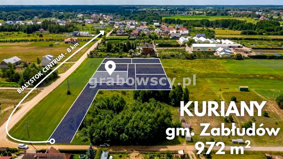 Działka inwestycyjna Kuriany