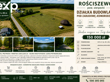 Działka inna Rościszewo