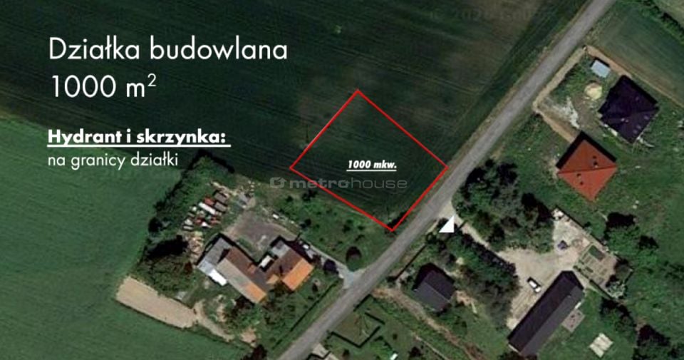 Działka przy lesie
