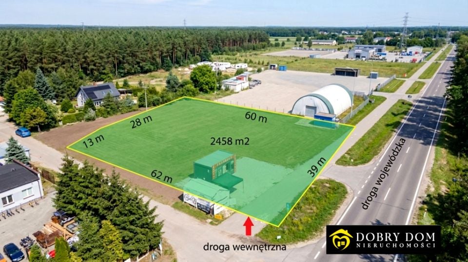 Działka przemysłowa Hryniewicze sprzedam