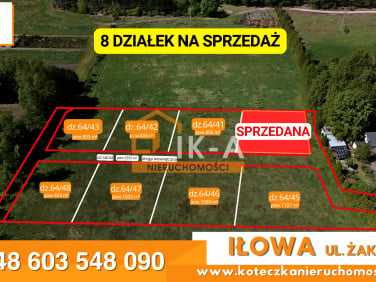 Działka budowlana Iłowa