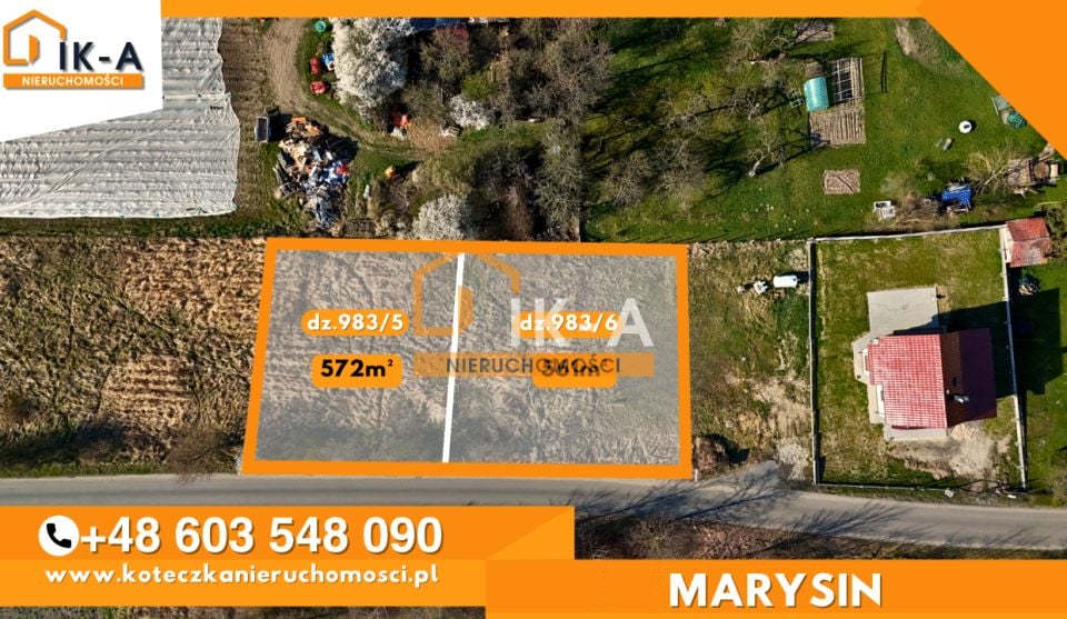 Działka budowlana Marysin