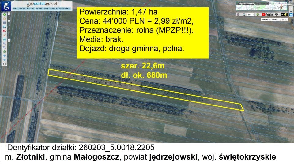 Działka w górach