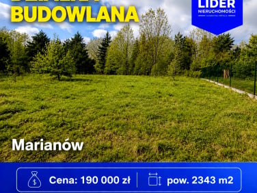 Działka budowlana marianów