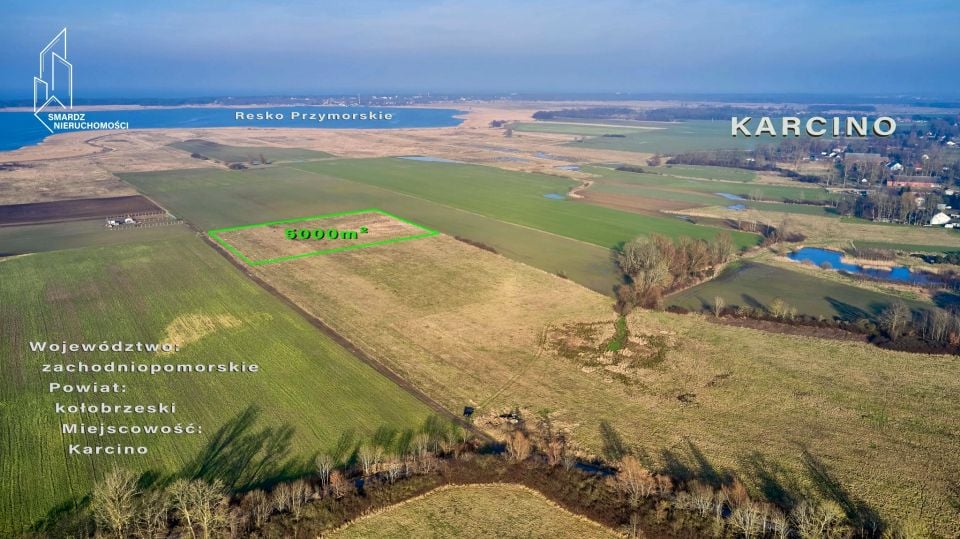 Działka rolna Karcino