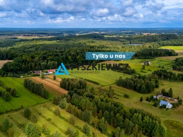 Działka przy lesie