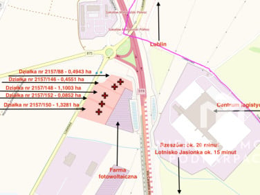 Działka usługowa Sokołów Małopolski