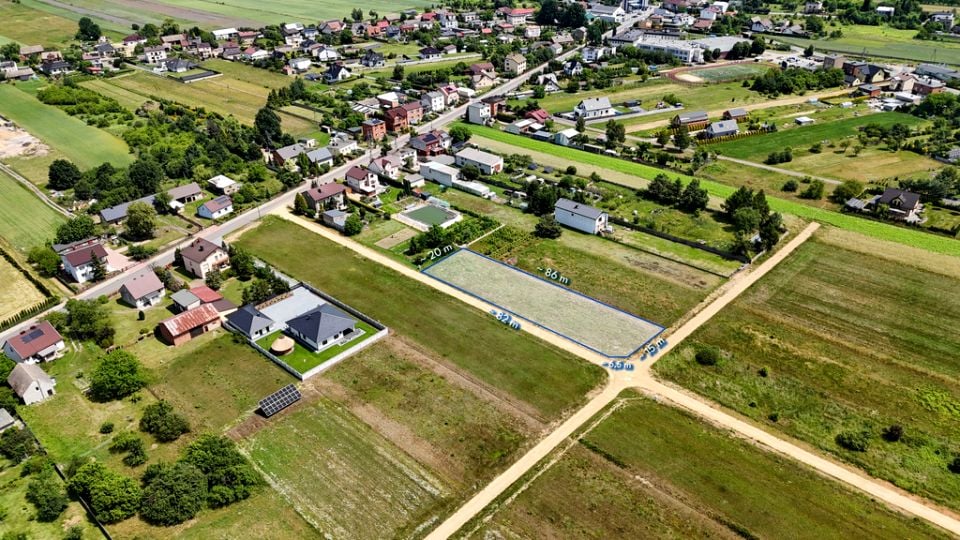 Działka budowlana Przystajń