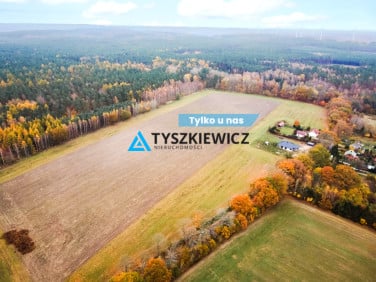 Działka przy lesie