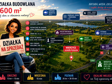 Działka budowlana Wierzyce
