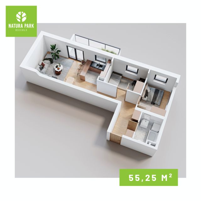 Mieszkanie Kielanówka 16G/H