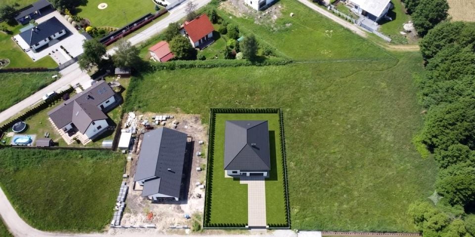 Działka inwestycyjna Przyłęki