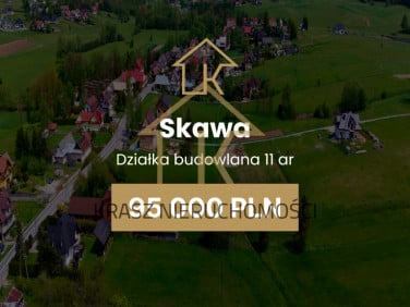 Działka budowlana Skawa