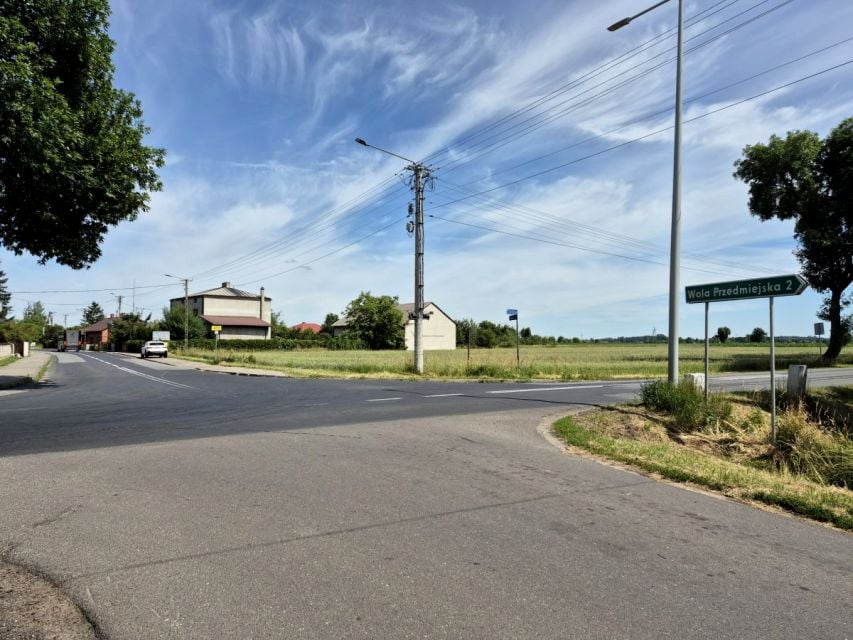 Działka usługowa Uniejów