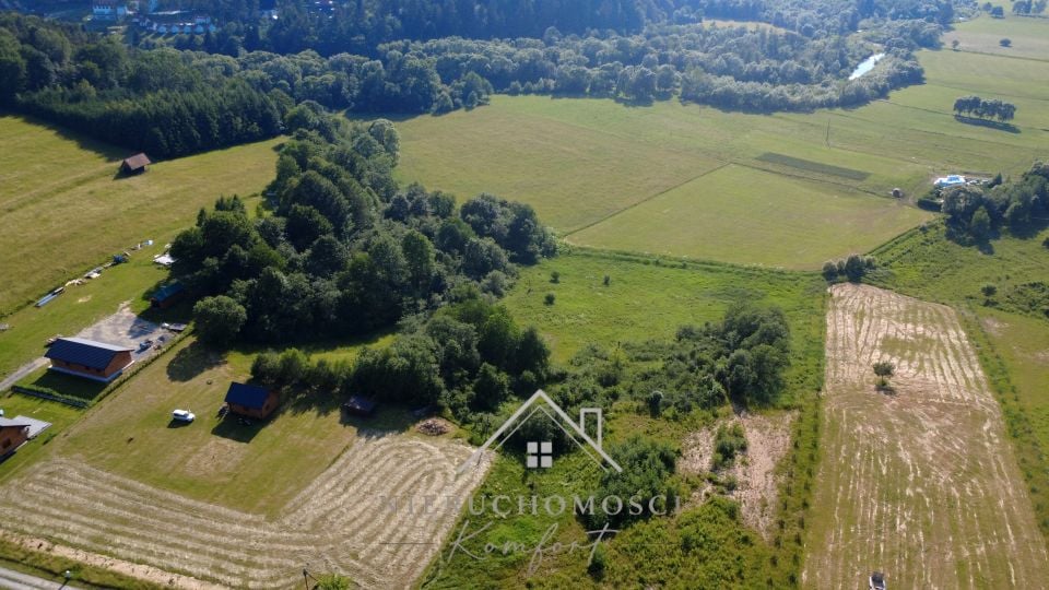 Działka rolna Krempna