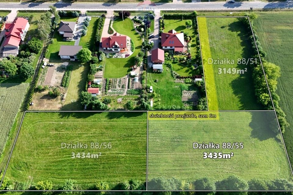 Działka budowlano-rolna Łaziska