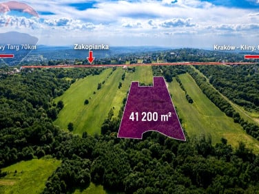Działka rolna Mogilany