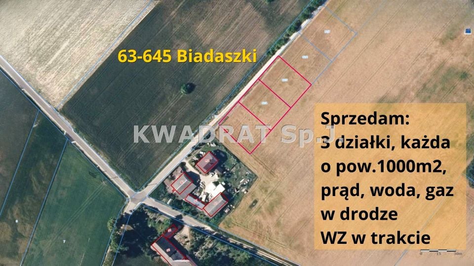 Pusta działka Biadaszki