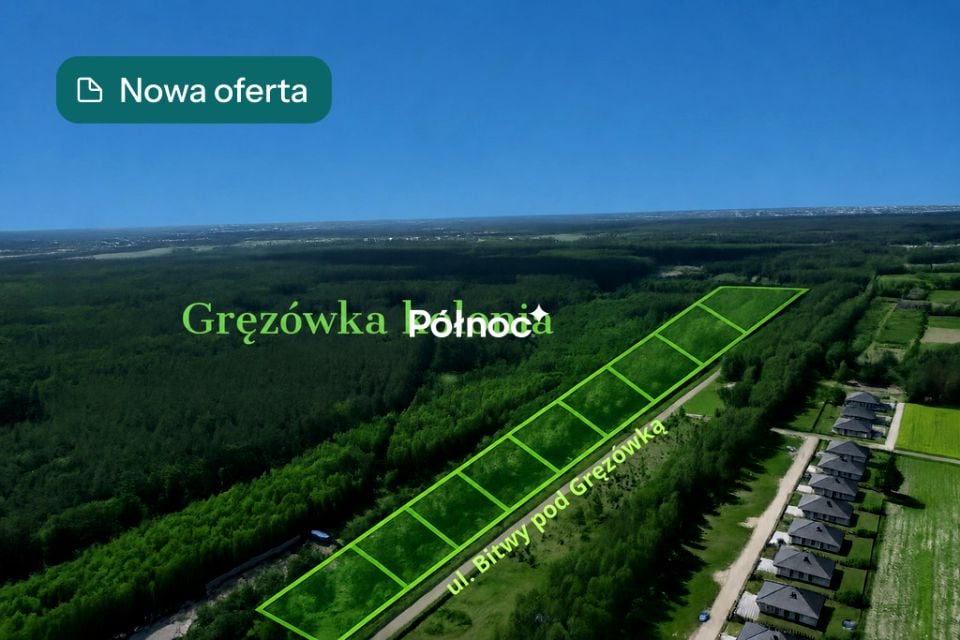 Działka budowlana Gręzówka-Kolonia