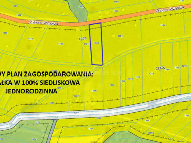 Działka siedliskowa Wieprz
