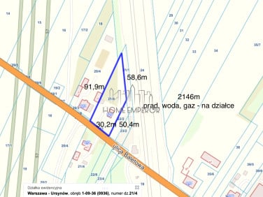 Działka usługowa Warszawa