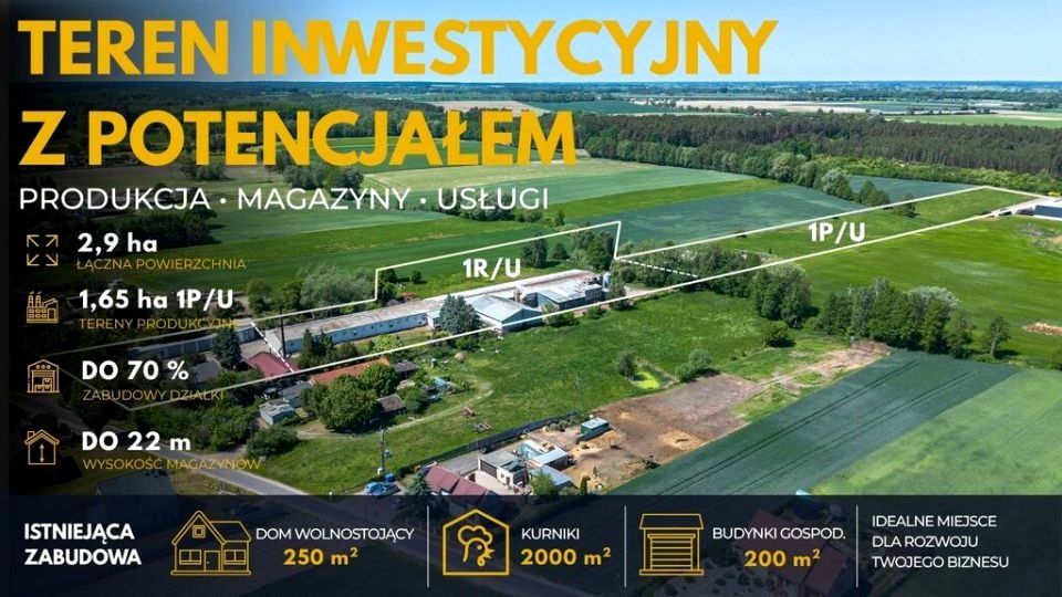 Działka inwestycyjna Ostrolesie sprzedam