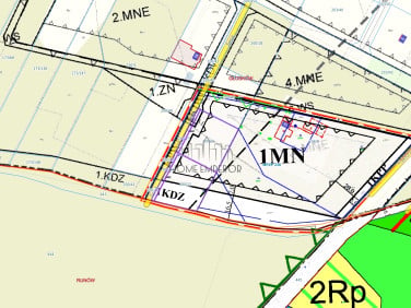 Działka budowlana Głosków