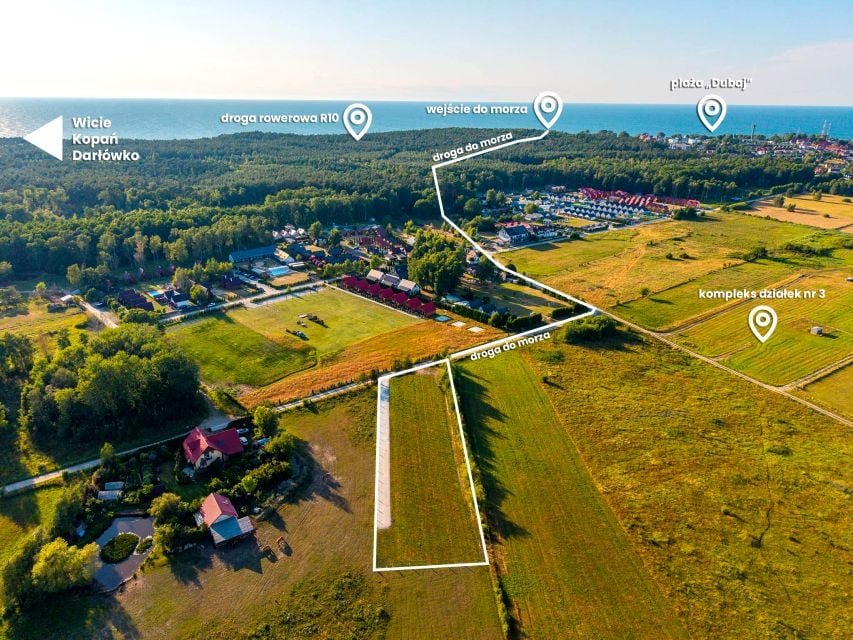 Działka budowlana Jarosławiec
