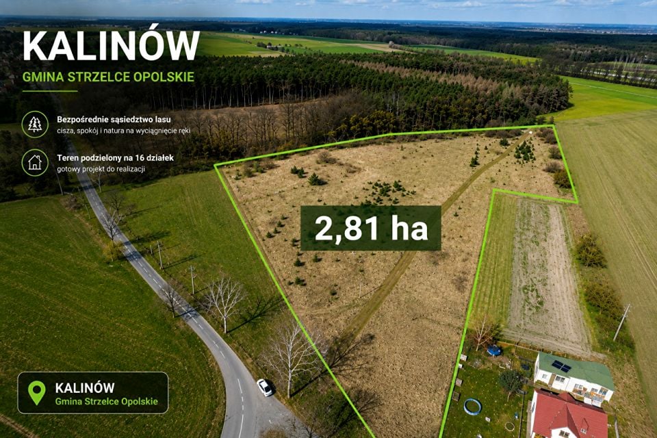 Działka budowlana Kalinów