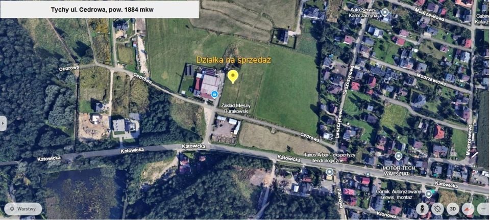 Działka budowlana Tychy