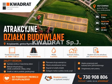 Działka budowlana Krzyżowniki