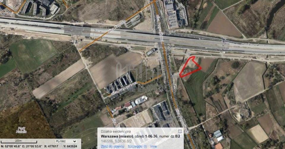 Działka usługowa Warszawa sprzedam