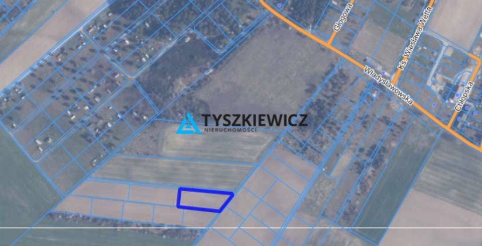Działka przy lesie