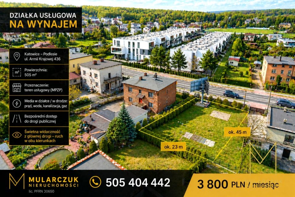 Działka Katowice