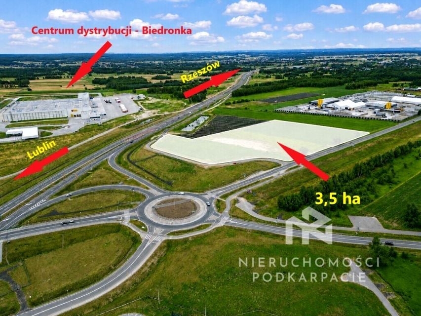 Działka usługowa Sokołów Małopolski sprzedam