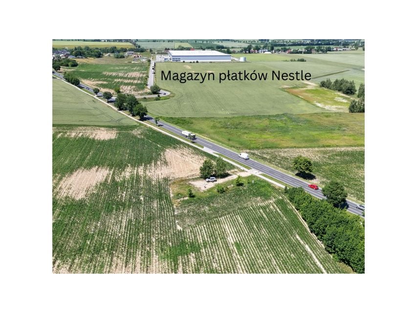 Działka inwestycyjna Grębocin