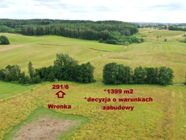 Działka budowlana Wronka
