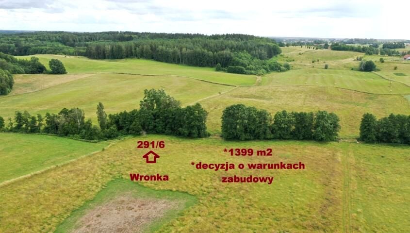 Działka budowlana Wronka