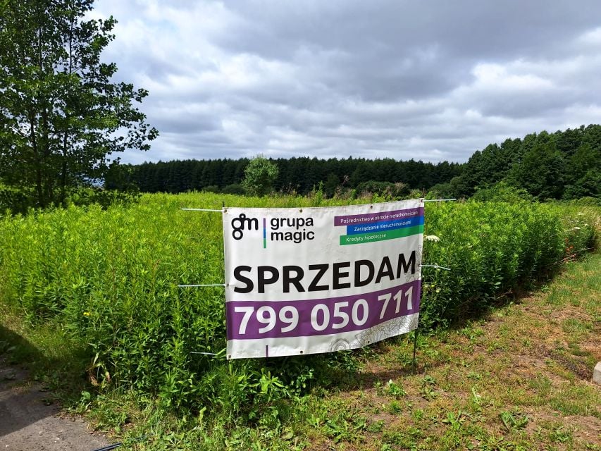 Pusta działka Brzozówka