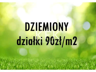 Działka budowlana Dziemiony
