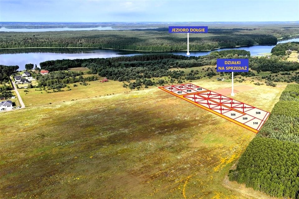 Działka budowlana Dołgie